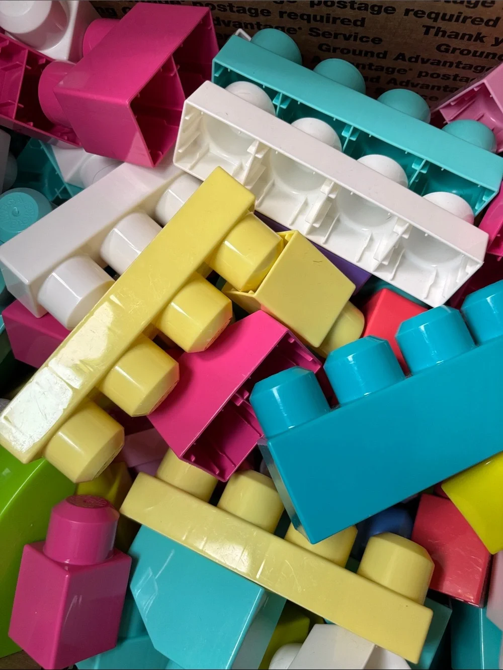 Huge lot Mega Bloks First Builders Toddler Building Blocks – 4+ Lbs.